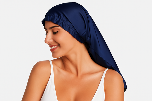 Long Silk Bonnet