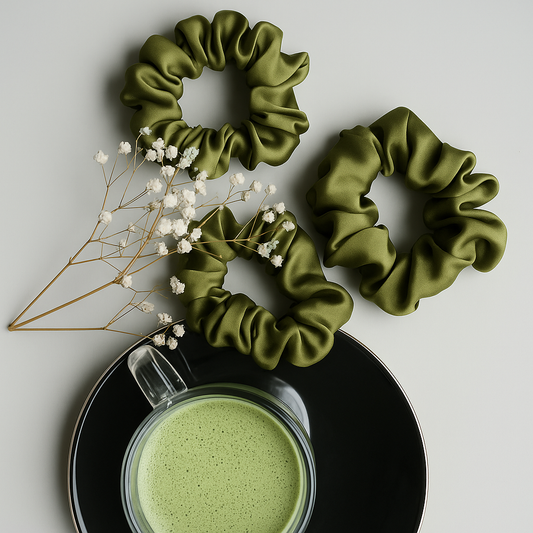 Medium Silk Scrunchies