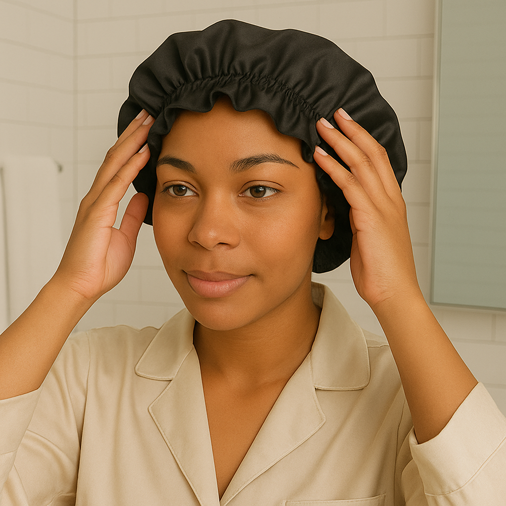 Double Layer Bow Bonnet