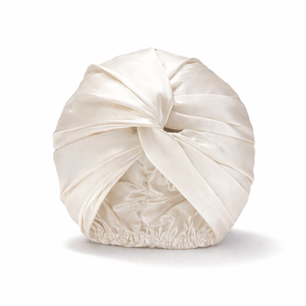 Classic Twisted Silk Bonnet
