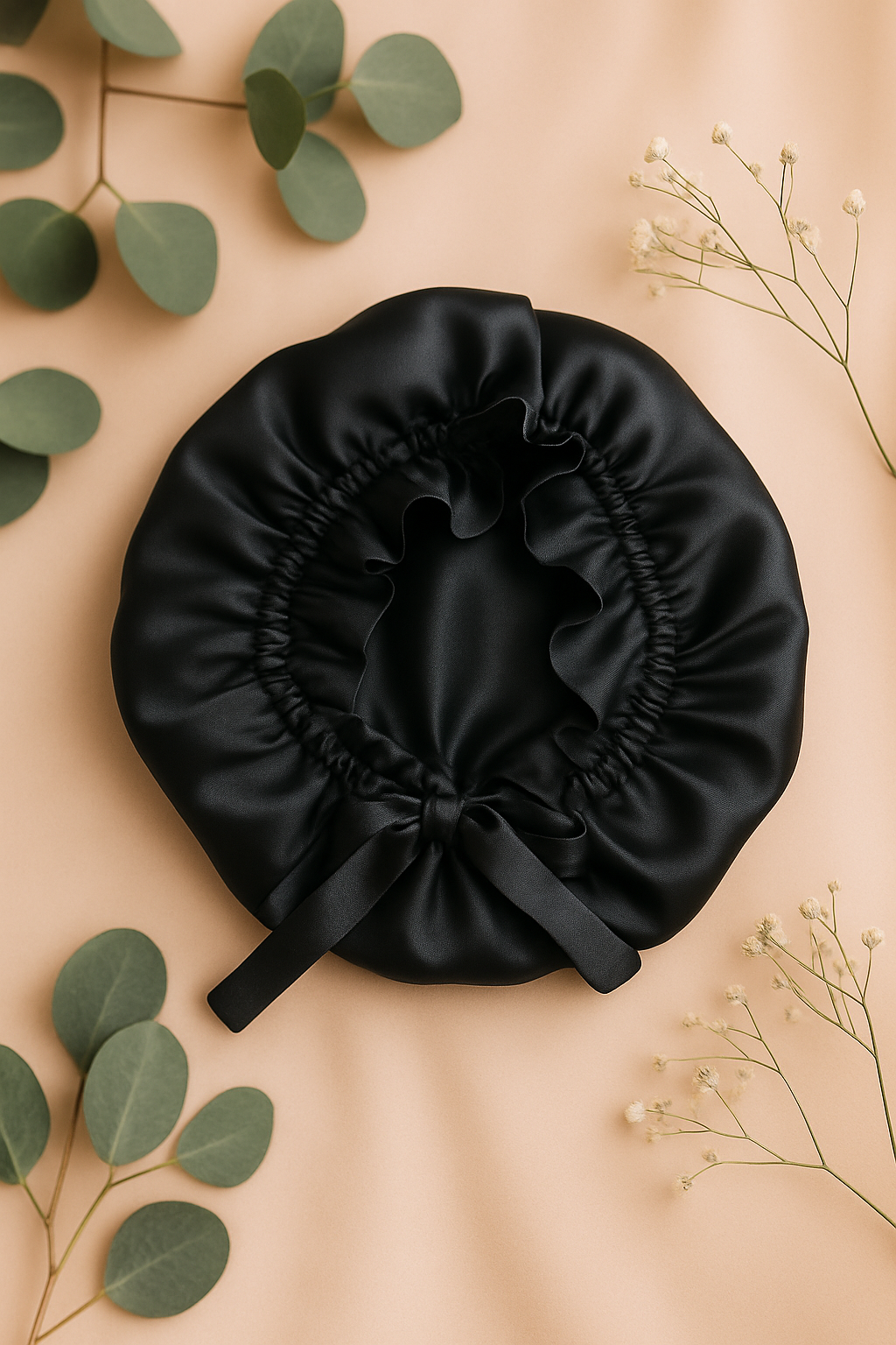 Double Layer Bow Bonnet