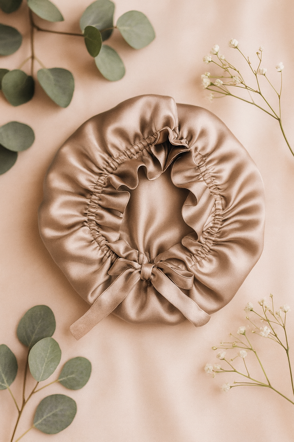 Double Layer Bow Bonnet