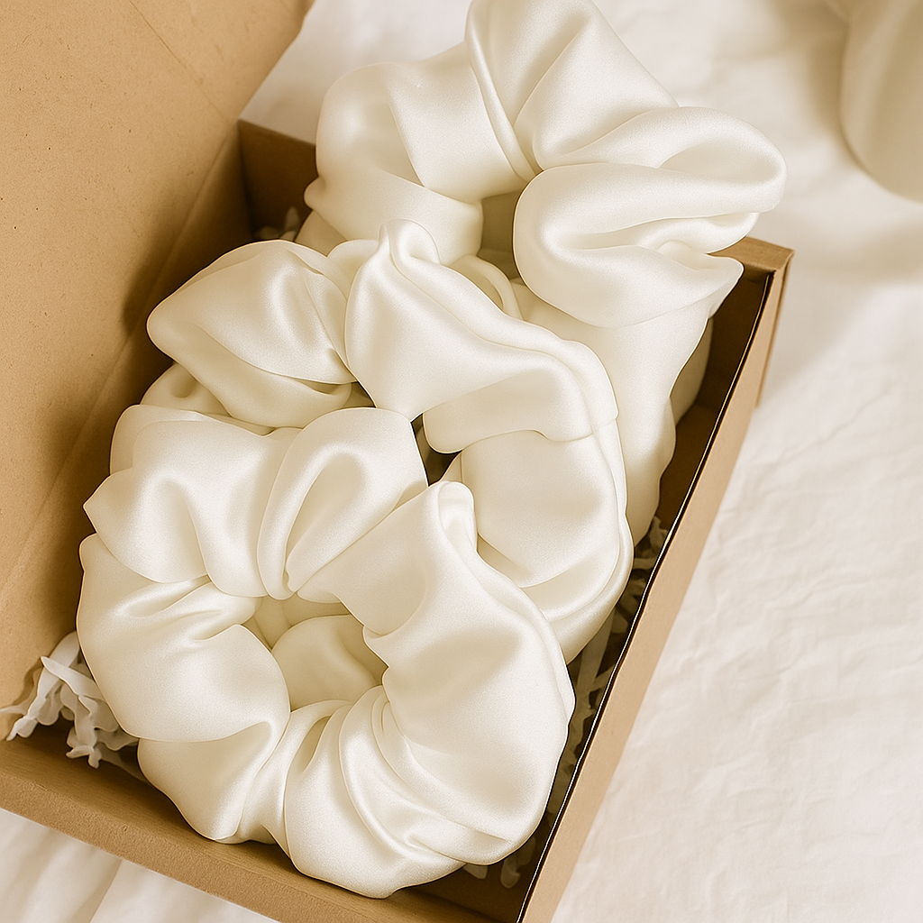 Large Silk Scrunchies