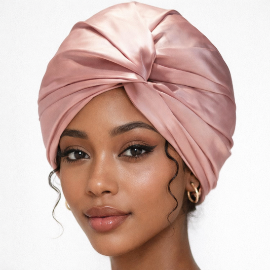 Classic Twisted Silk Bonnet