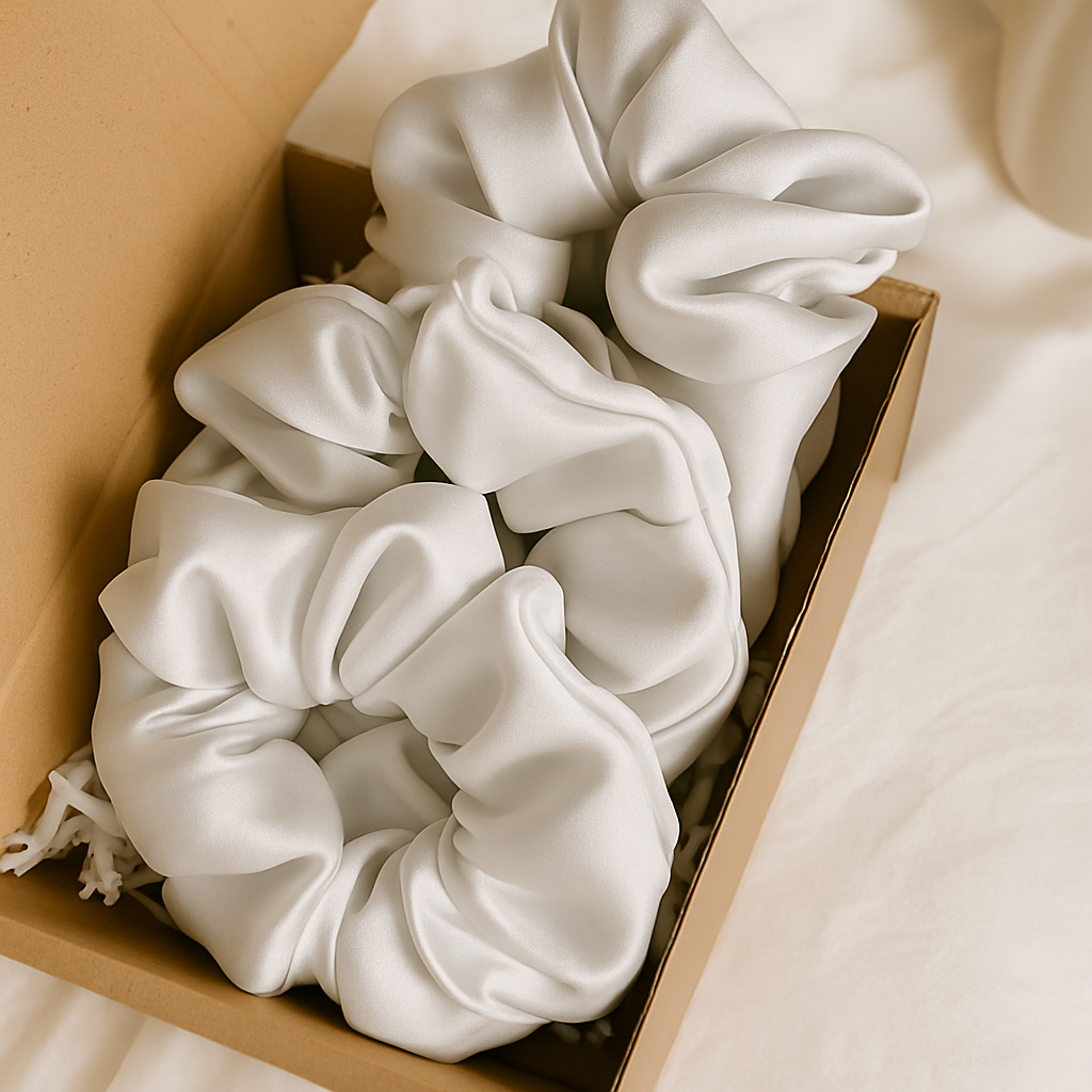 Large Silk Scrunchies