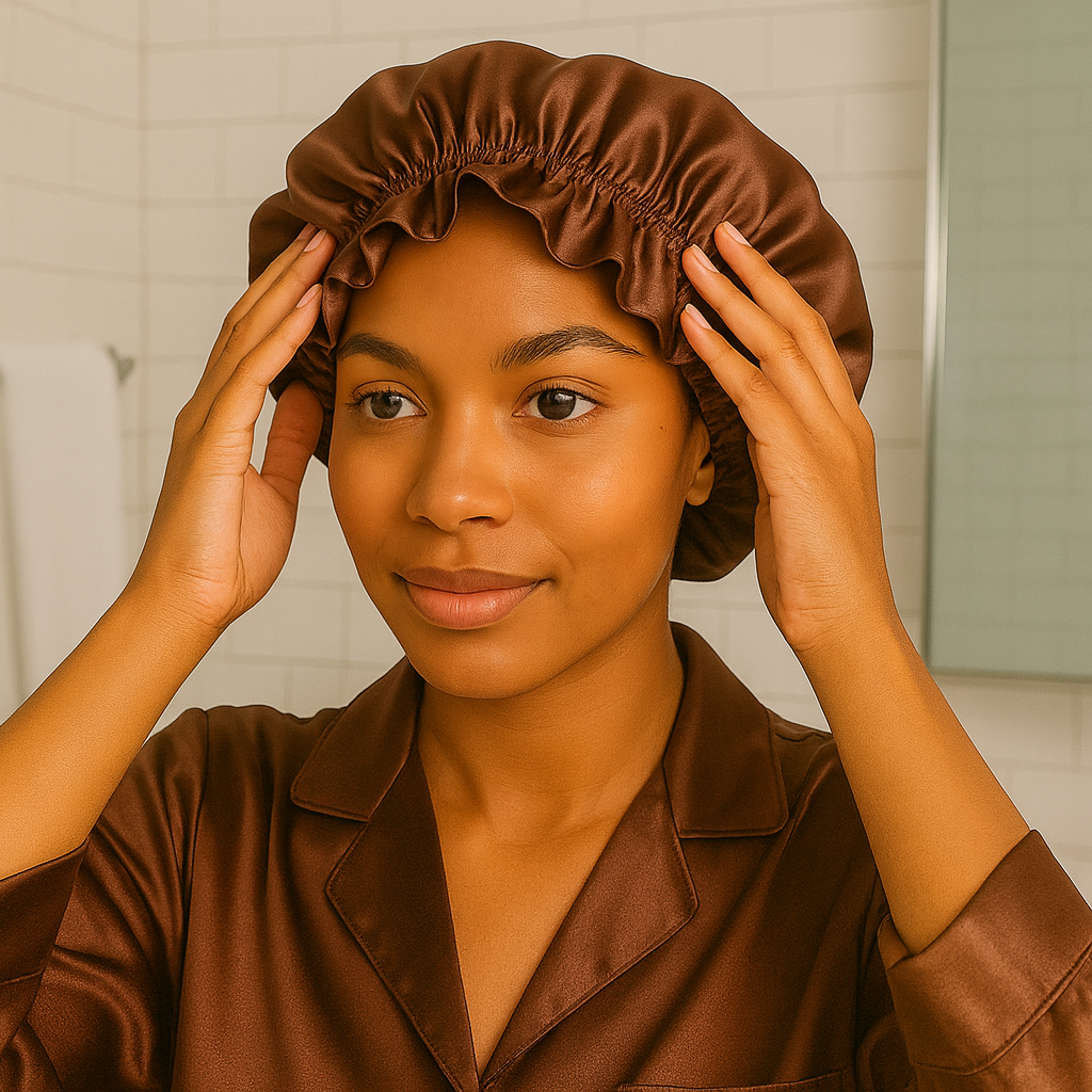 Double Layer Bow Bonnet