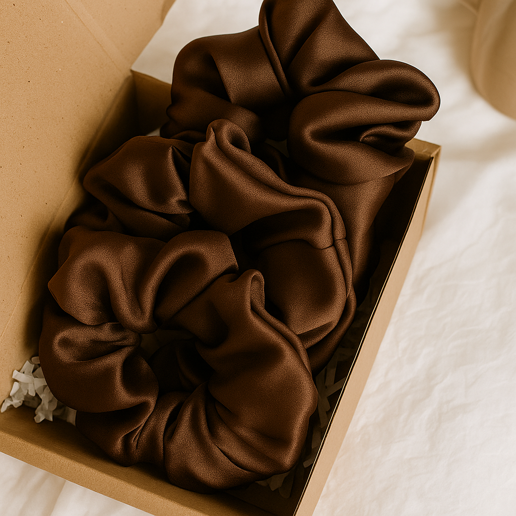 Large Silk Scrunchies