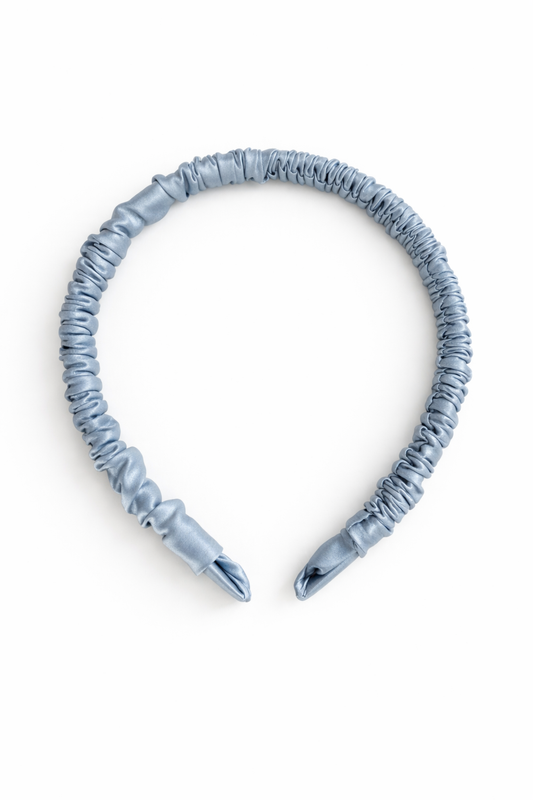 Ruched Silk Headband TMT